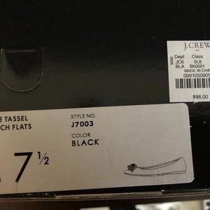 J. CREW POINTED SUEDE FLATS